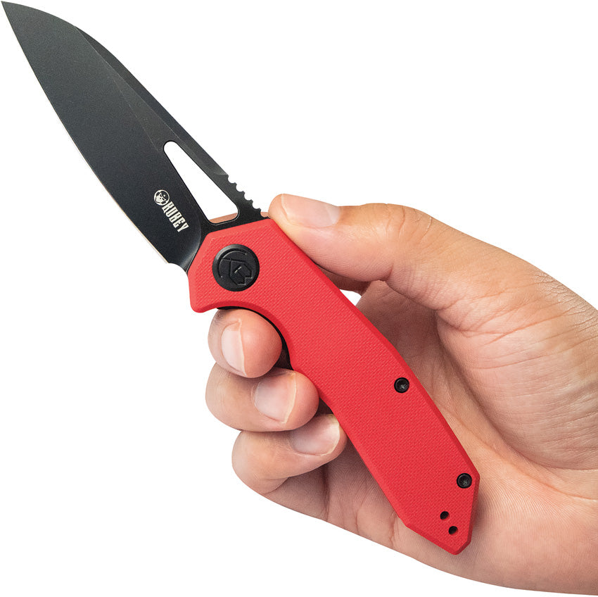 Vagrant Linerlock Black Red - KUB291K