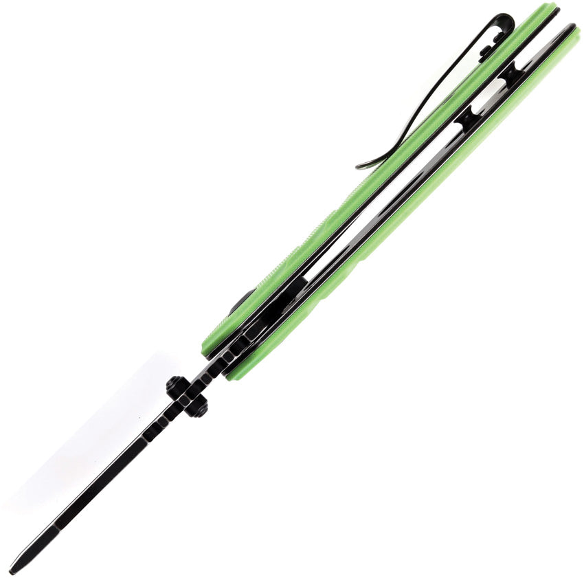 M+ Korvid Linerlock Green G10 - KT2030B3U