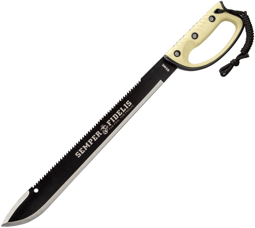 Semper Fi Sawback Machete - UC3191