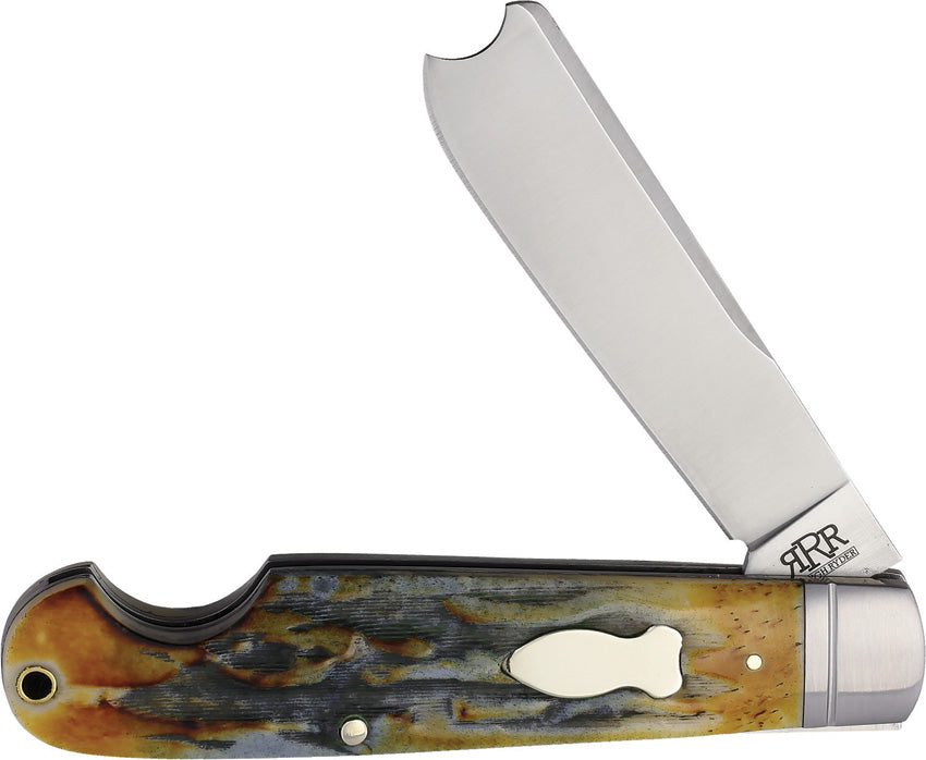 One Arm Razor D2 Stag Bone - RRR001CB