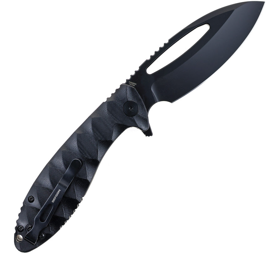 Tactical Linerlock Black - TD009FBK
