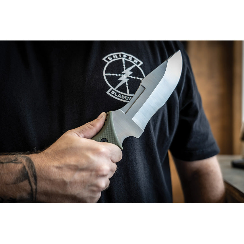 Mamu Fixed Blade OD/Satin - SBMAMUODGS