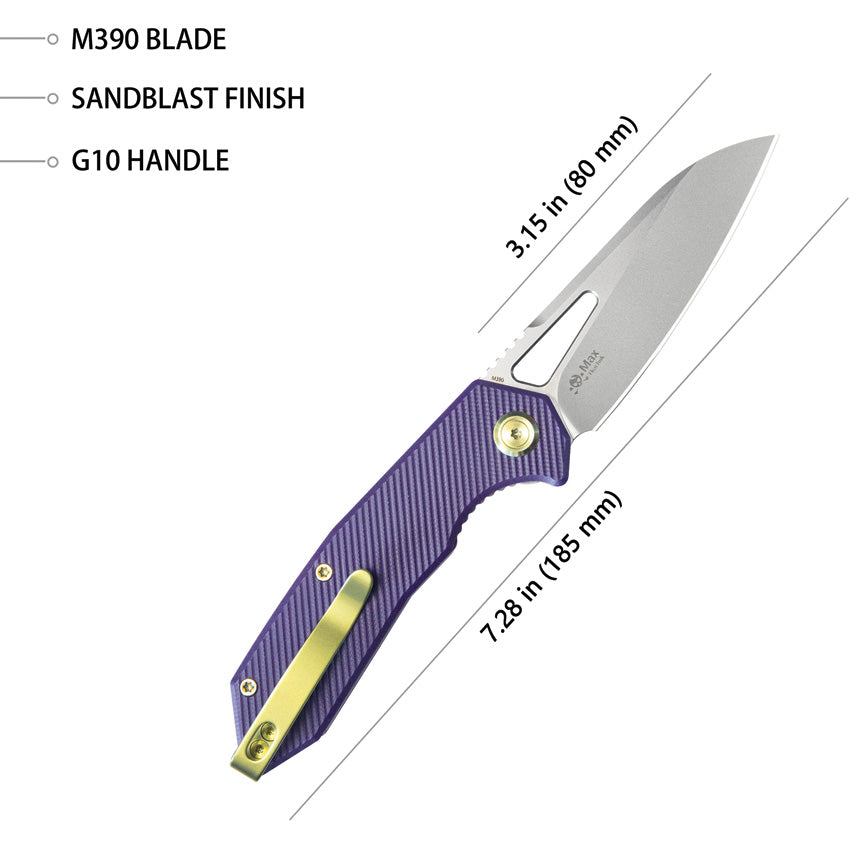 Vagrant Linerlock Purple - KUB291S
