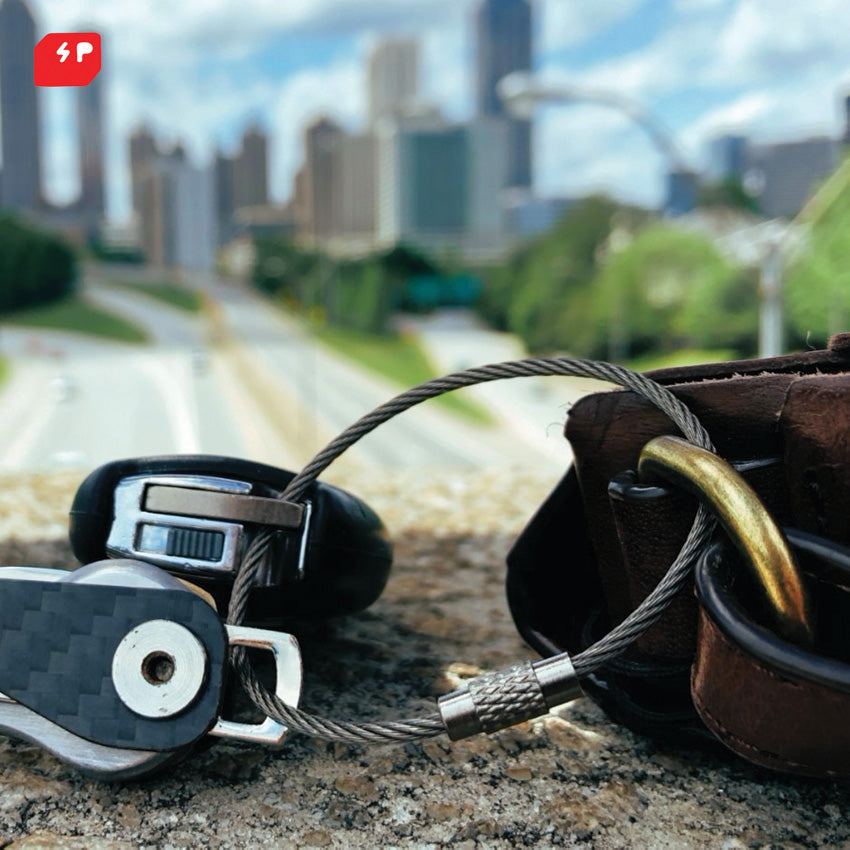 Twist Lock Cable Ring Uncoated - SIL004ASP