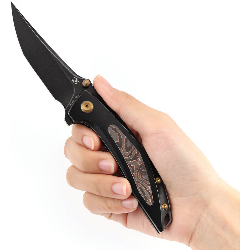 Baku Linerlock Black Copper - K1056A1