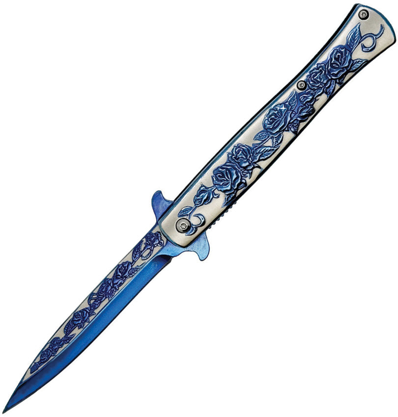 Stiletto Linerlock A/O Blue - EE10A119BL