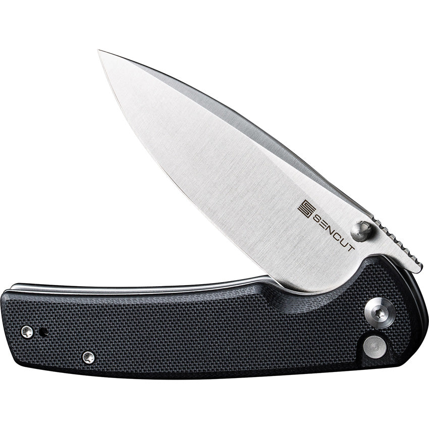 Sachse Button Lock Black G10 - S210075