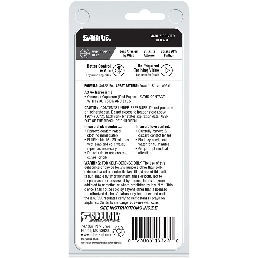 Finger Grip Pepper Spray Pink - SA15323