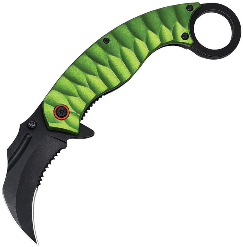 A/O Karambit Linerlock Green - EE10A130GN