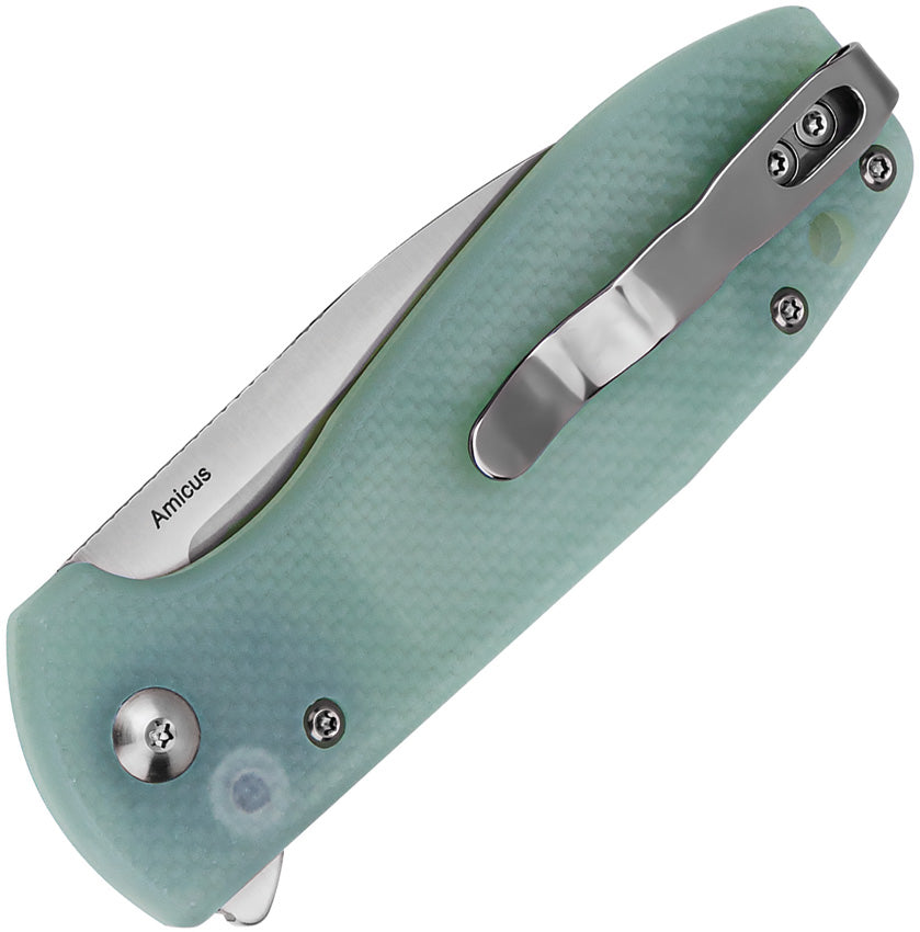 Amicus Button Lock Jade - KIL3002A2