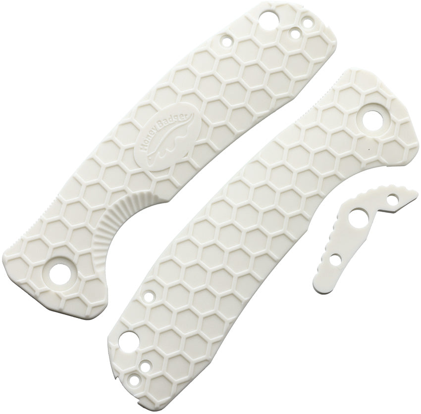 Large Linerlock Handle White - HB5036