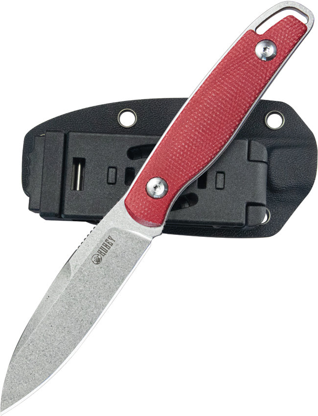 Dust Devil Fixed Blade Red - KUB357B