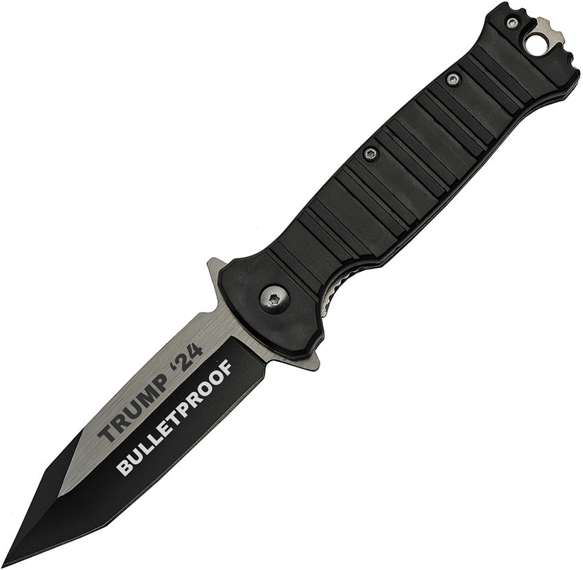 Trump Linerlock A/O Black - TRV0510BK