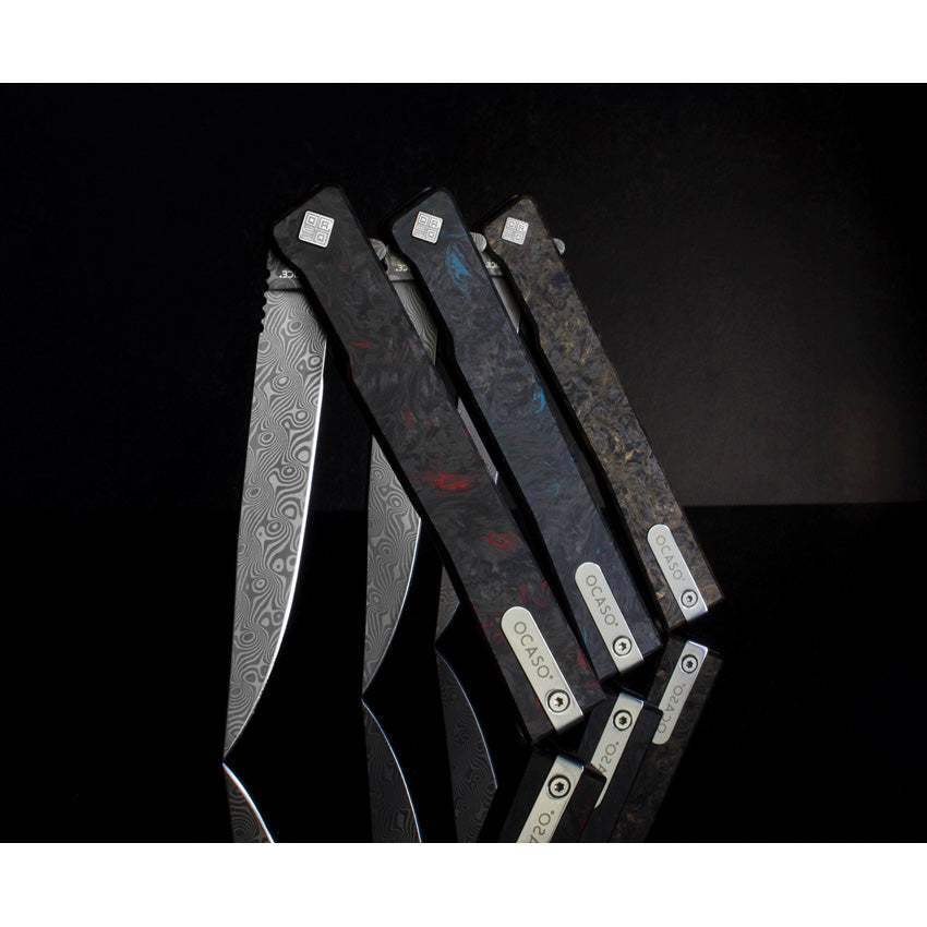 Solstice Framelock Damascus - OCA10IFG