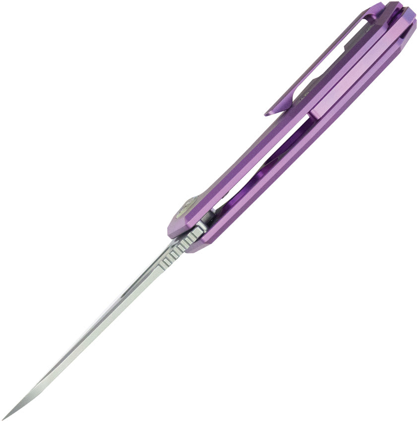 Vagrant Framelock Purple Ti - KUB284D