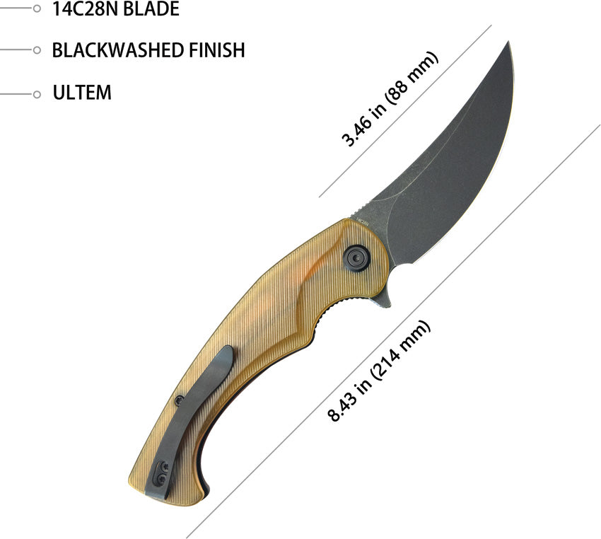 Scimitar Linerlock Ultem - KUB173H