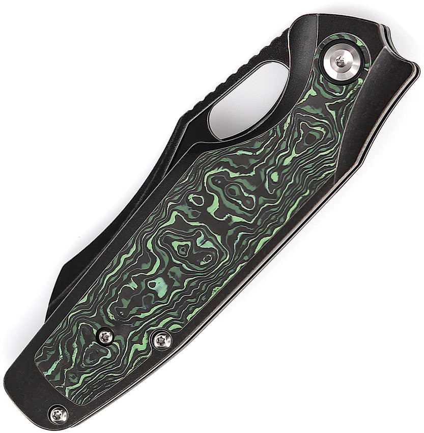Tuckamore Framelock Green CF - K1052A3