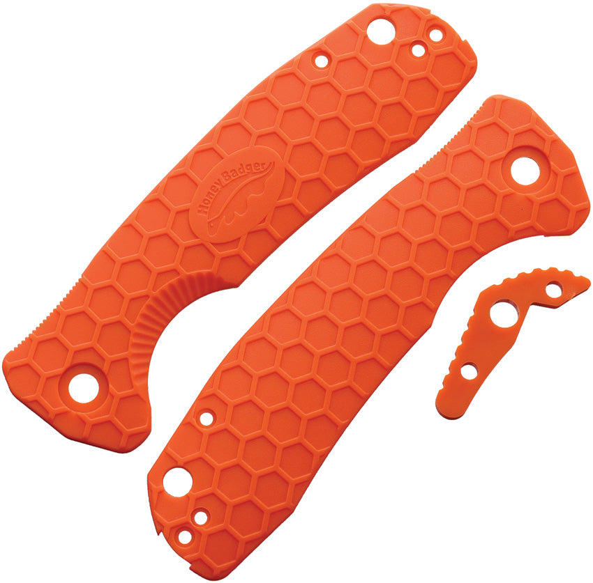 Large Linerlock Handle Orange - HB5039