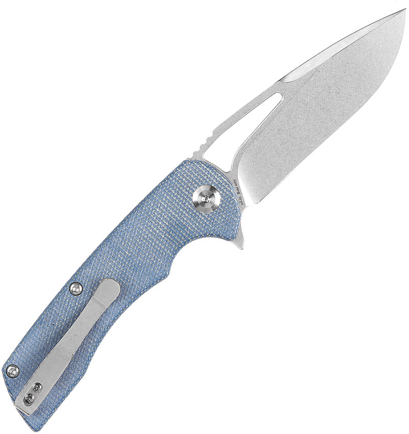 Kryo Framelock Blue Micarta - KT1001M3