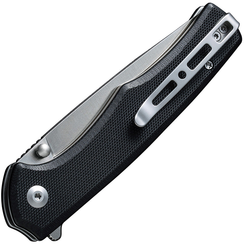 Crowley Button Lock Black G10 - S210124