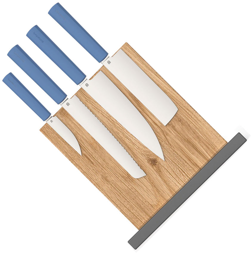 Modern Kitchen Set w/Stand Blu - BF01WSBU
