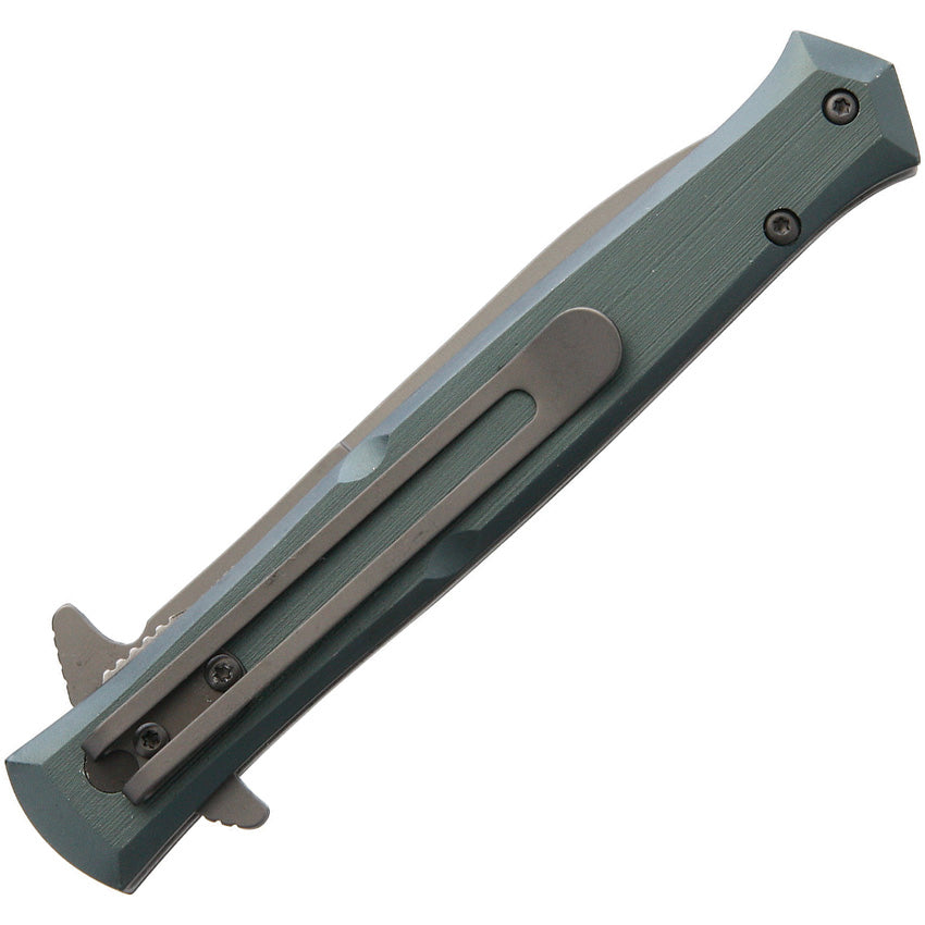 Stiletto Linerlock Green - RR1858