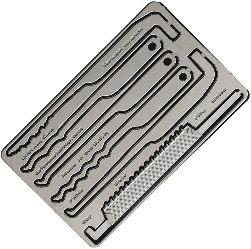 Lock Picking and Escape Card - GRICARD003