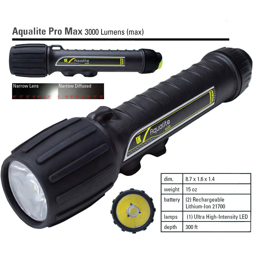 Aqualite Max Dive Light - UK512460