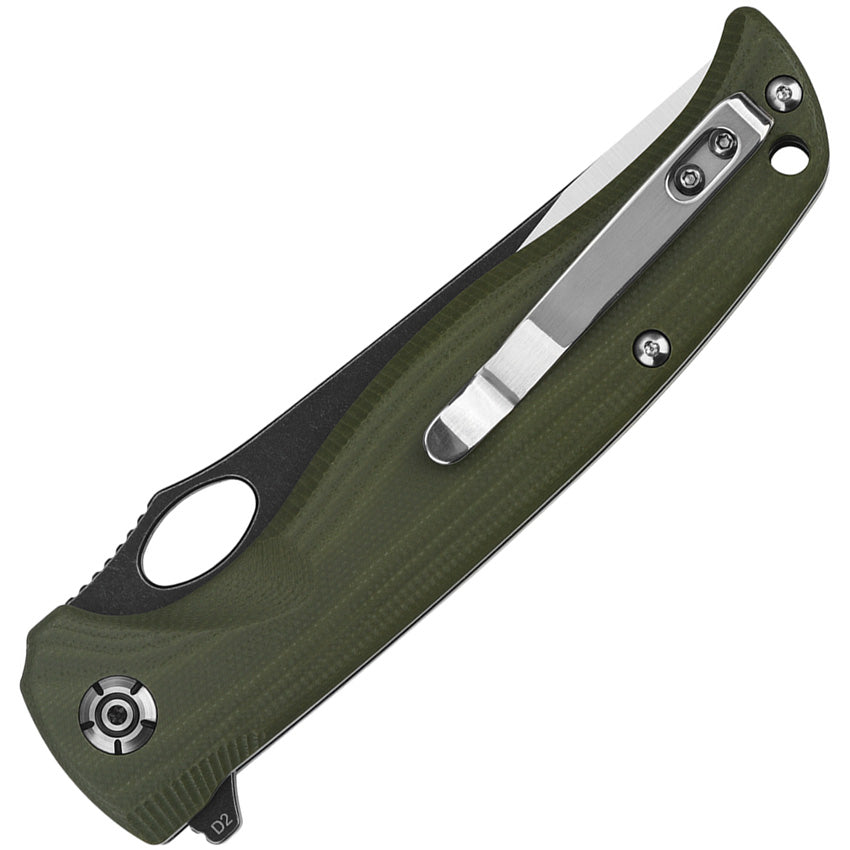 Gavial Linerlock Green G10 - QS126B