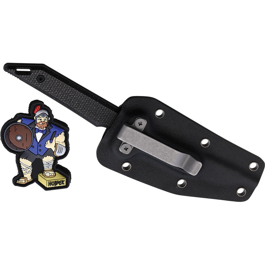 Goliath Fixed Black Micarta - HOB020BM