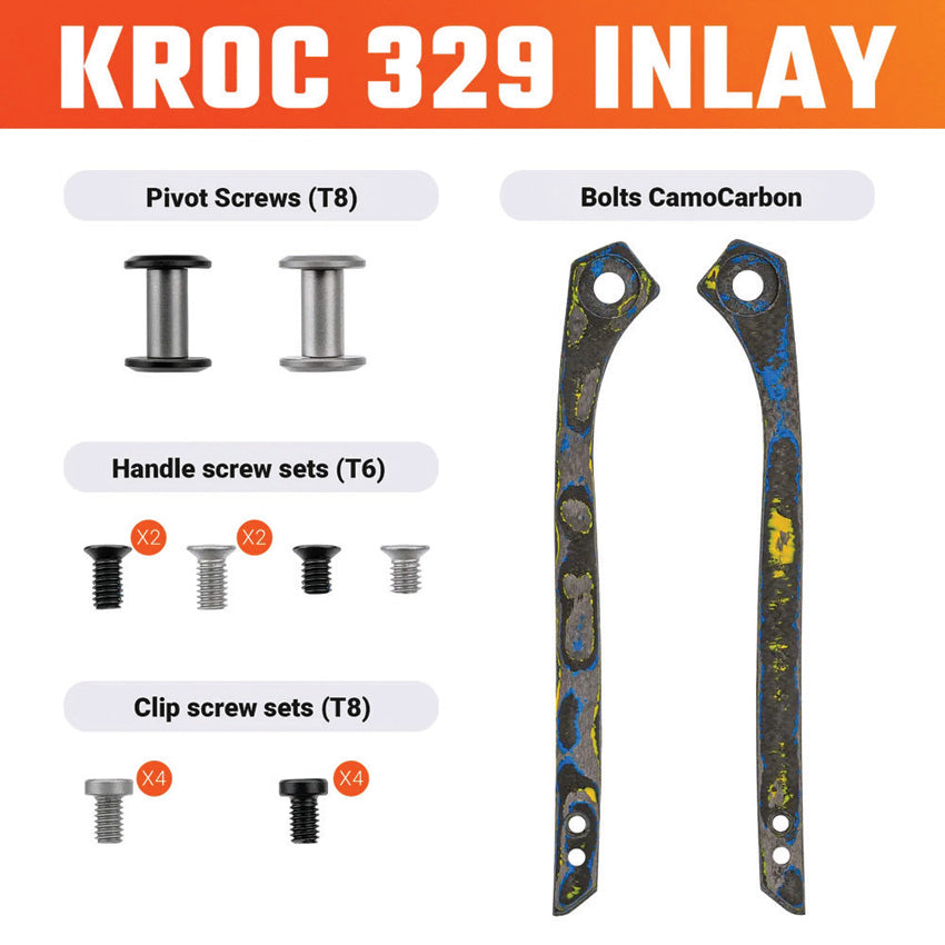 Kroc 329 Inlay Bolts Camo - VOSW0204