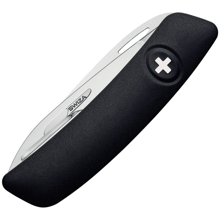 D06 Swiss Button Lock Black - SZA601010