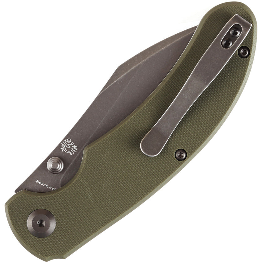 Nesstreet Linerlock Olive G10 - KT1039A3