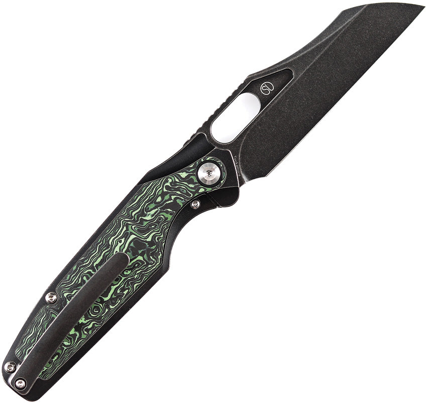 Tuckamore Framelock Green CF - K1052A3