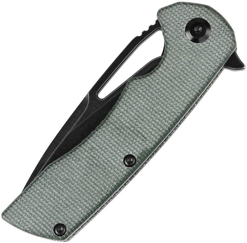 Kryo Framelock Green Micarta - KT1001M2