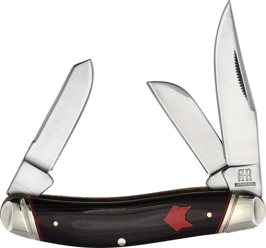 Sowbelly Stockman Black/Red - RR2298