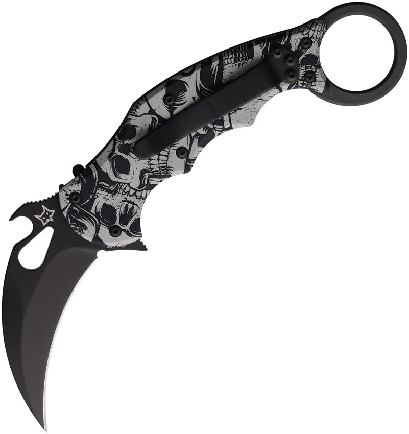 Karambit Linerlock Skull - FOX599ALB3