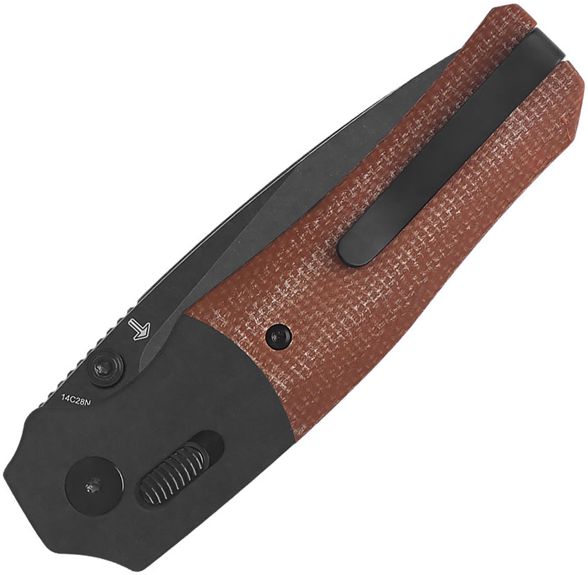 Vault Glyde Lock Tan Micarta - QS157C2