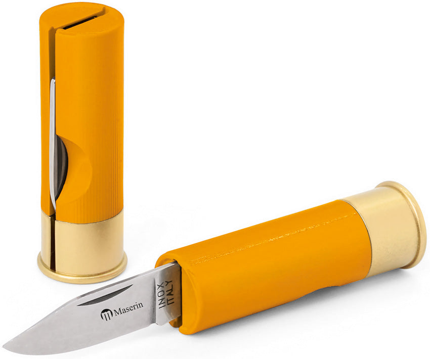 Shotgun Shell Knife Yellow - MAS70G