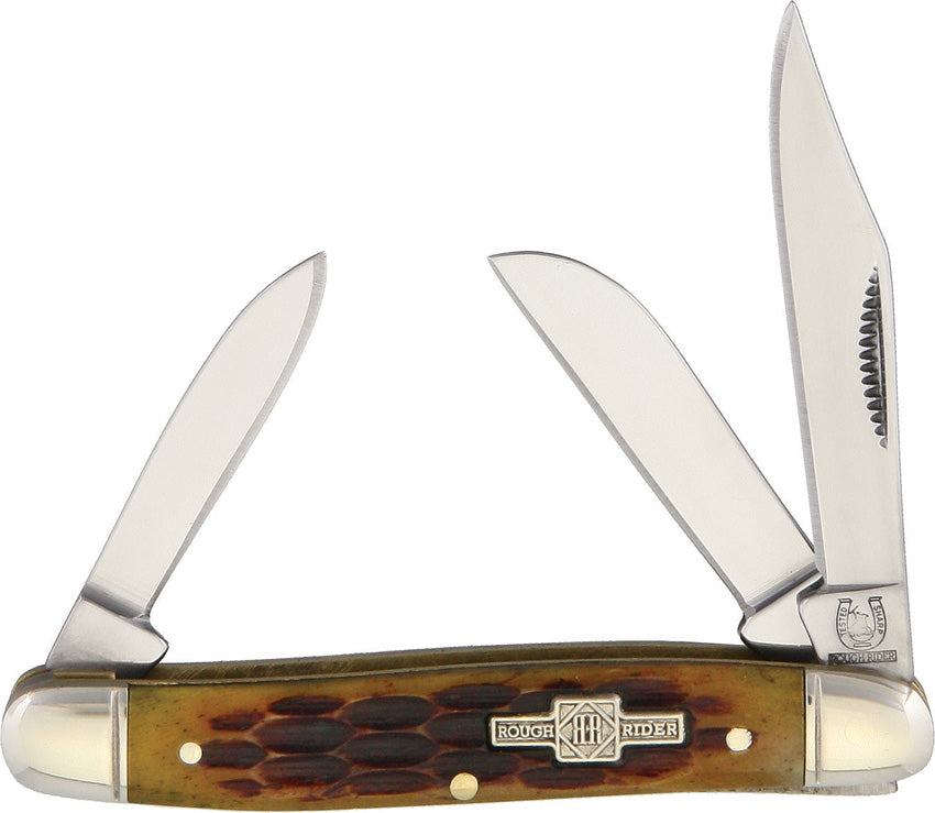 Small Stockman Amber Bone - RR194