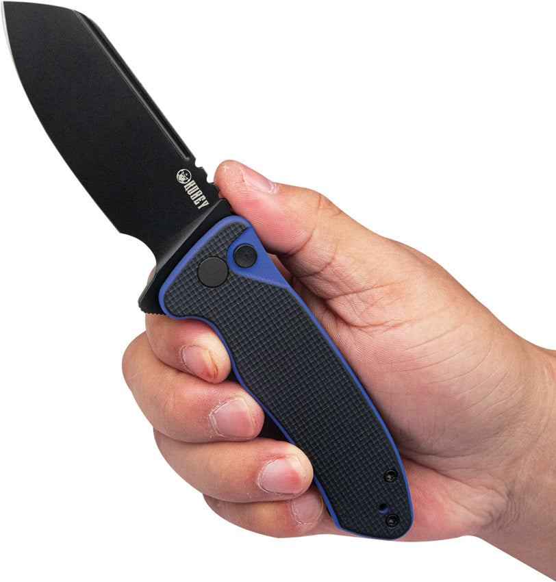 Creon Button Lock Blk/Blue - KUB336D