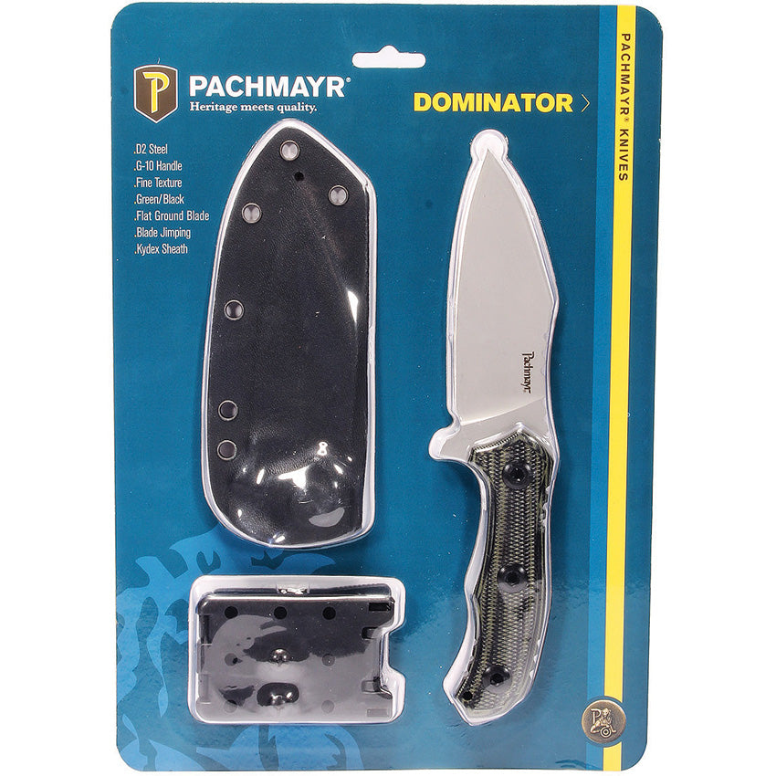 Dominator Fixed Blade Green - PAC04299