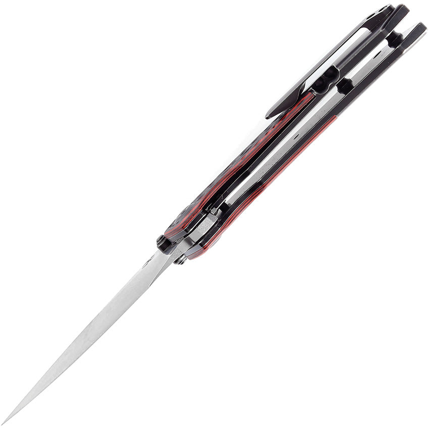 Fenrir Framelock Red Left - K1034L2