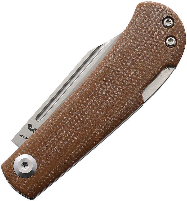 Wedge Lockback Micarta - KT2026B3