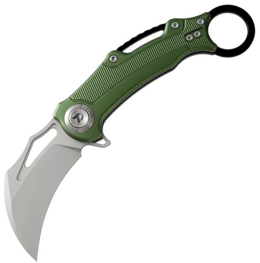 Button Lock Karambit Green - DTK4221AGR