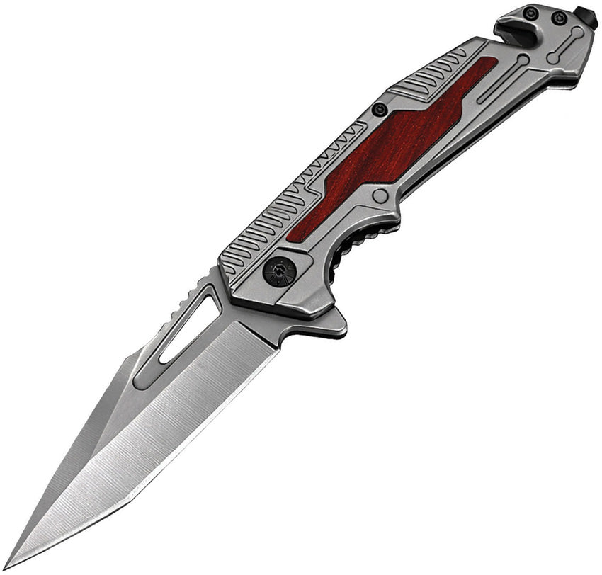 A/O Rescue Linerlock Gry/Wood - EE10A117GYWD