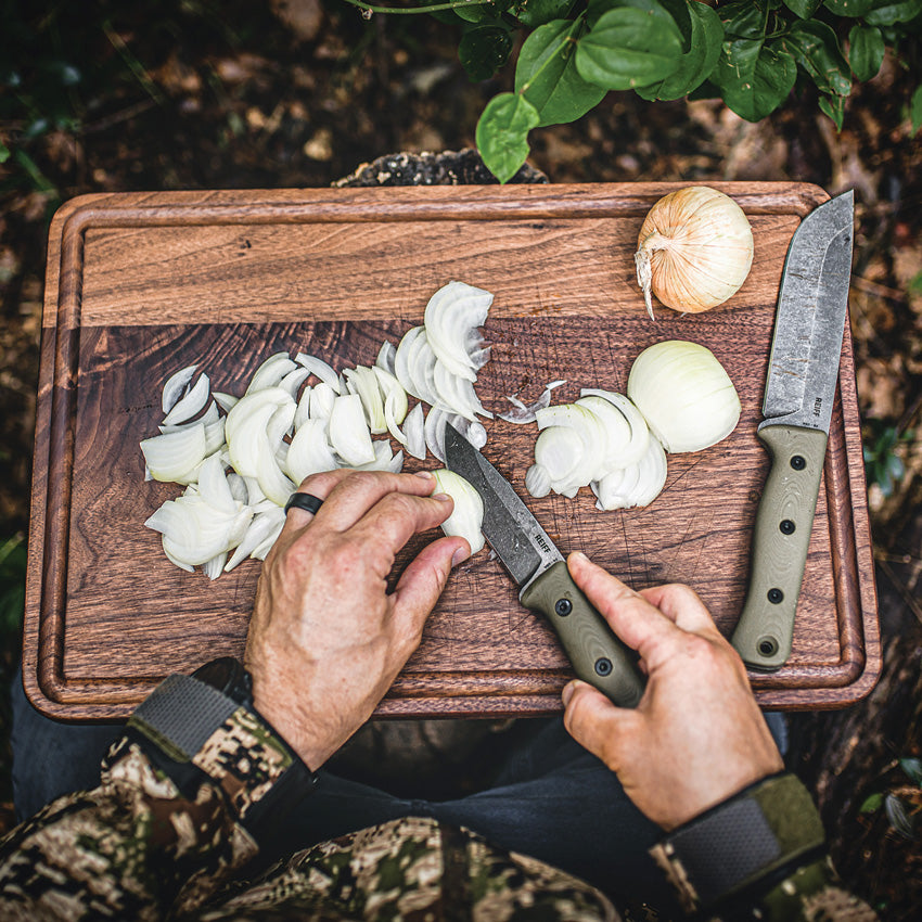 F4 Bushcraft Survival Knife - REKF411ODGL