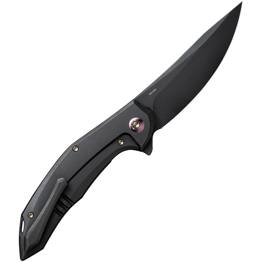 Merata Framelock Black Ti - WE22008A1