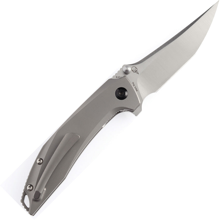 Baku Linerlock Brown Micarta - K1056A2
