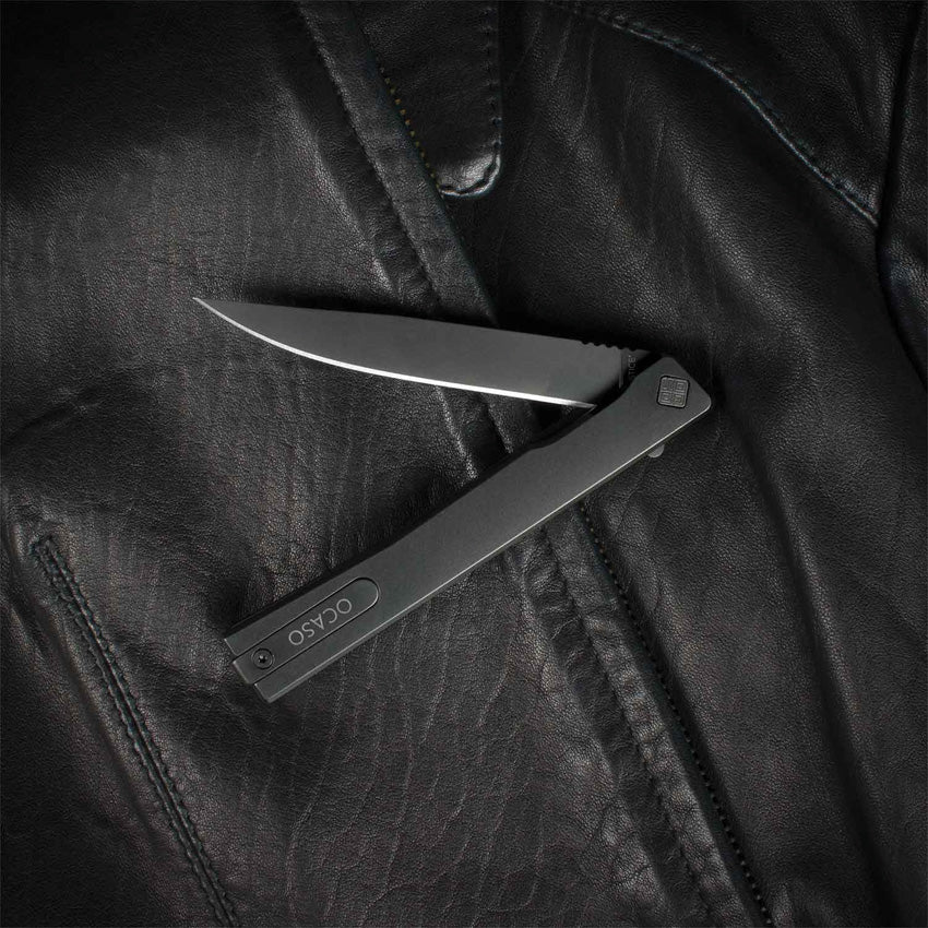 Solstice Linerlock Black Ti - OCA10CTB